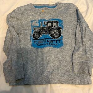 Boys 3t carhartt long sleeve shirt